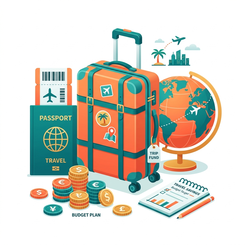 Travel budget graphic
